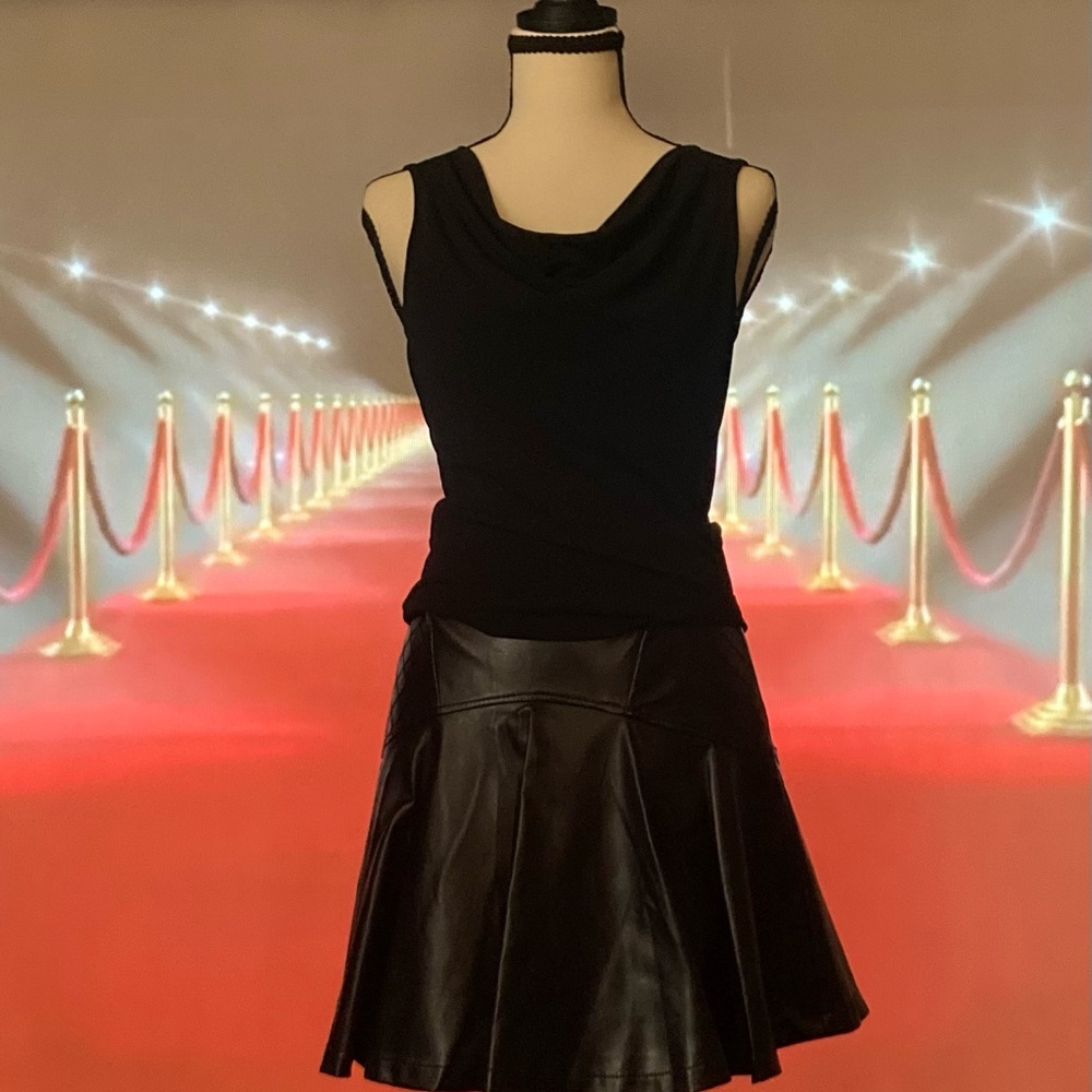 Jealous Tomato Black Mini Skirt